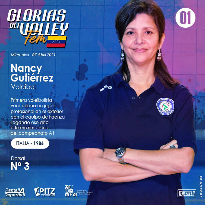 Historias voleibol femenino en Venezuela: Nancy Gutiérrez