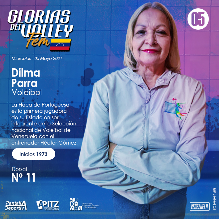 Glorias del Volley Femenino: Dilma Parra