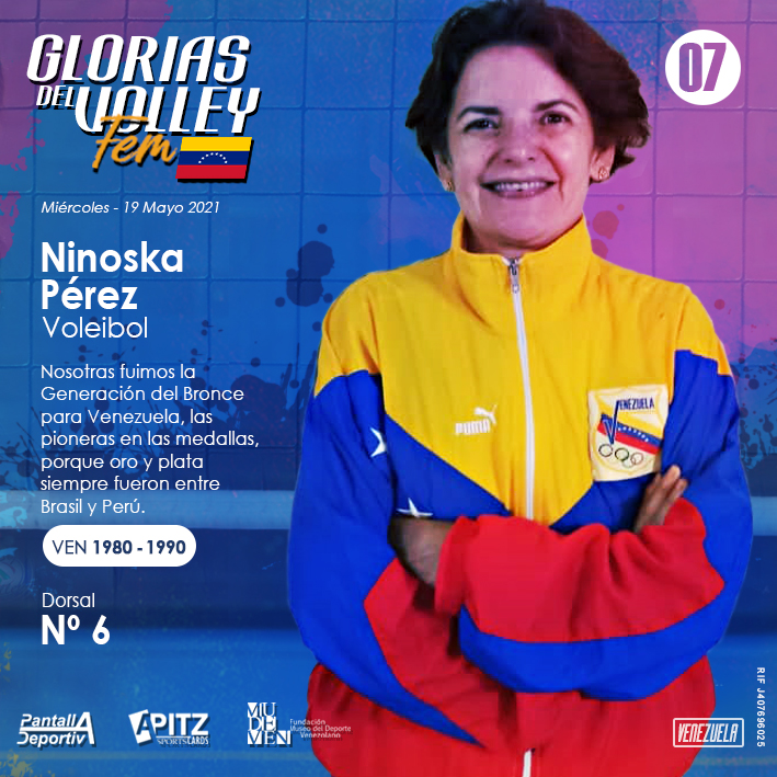 Glorias del Volley Femenino: Ninoska Pérez