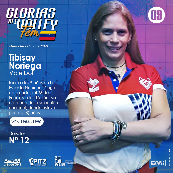 Glorias del Volley Femenino: Tibisay Noriega