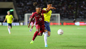 Venezuela terminó las Eliminatorias con derrota ante Colombia